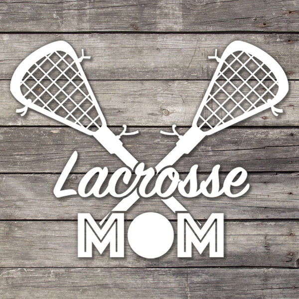 Lacrosse Mom Decal