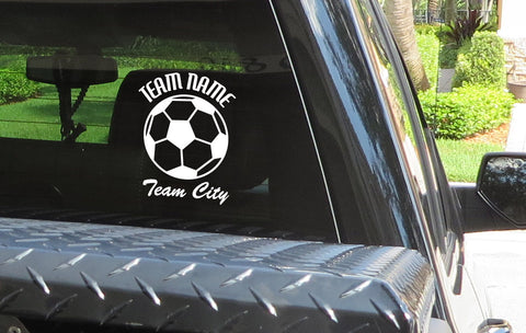 Custom Soccer Decal