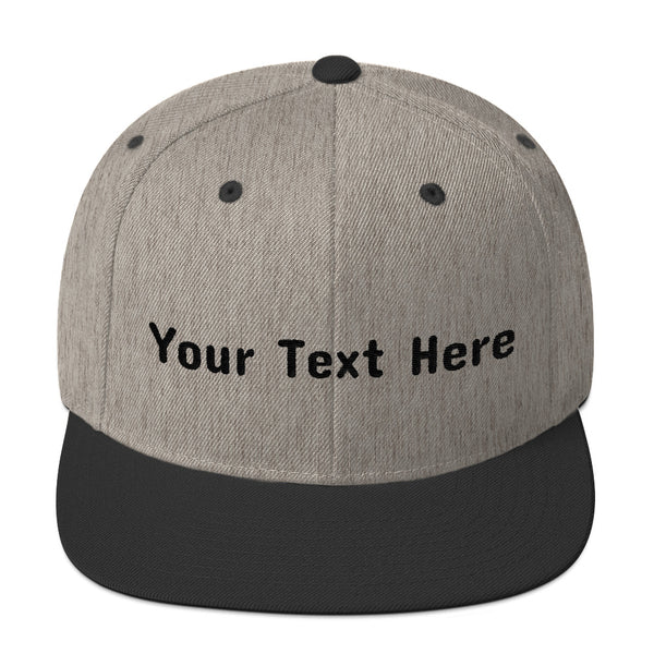 Personalized Snapback Hat