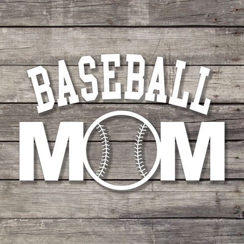 Baseball Mom Decal
